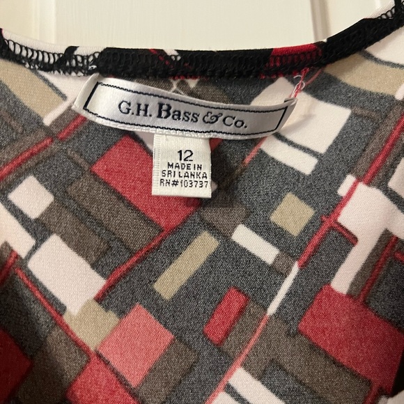 G.H. Bass &Co. fit and flare dress size 12 - Picture 4 of 4